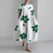 Variant image for Losse Jurk met Speelse Print-7