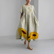 Variant image for Losse Jurk met Speelse Print-27