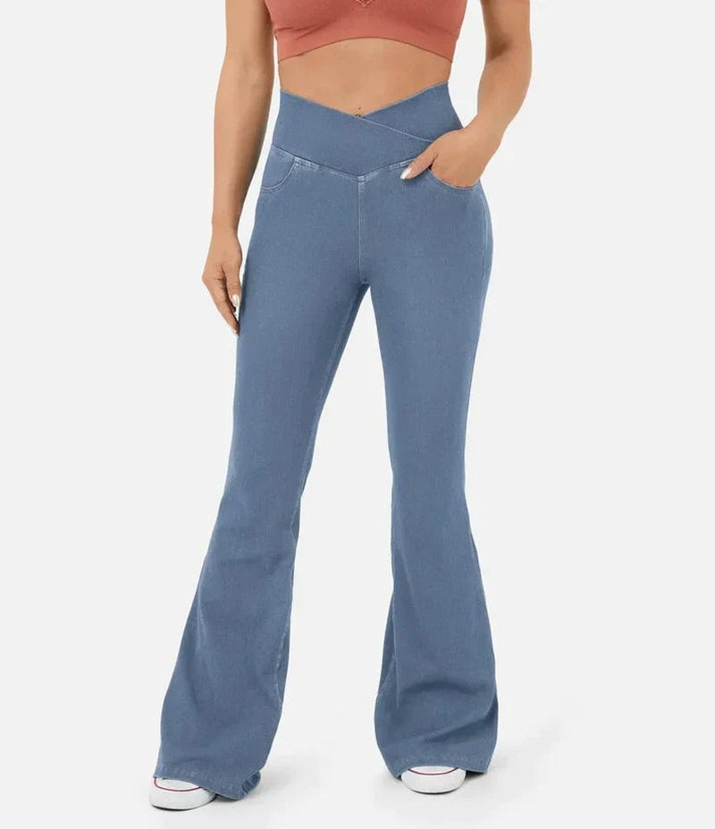 Trendoire-Broeken-Diana - hoge taille jeans