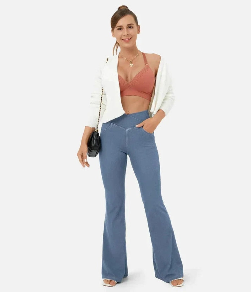 Trendoire-Broeken-Diana - hoge taille jeans