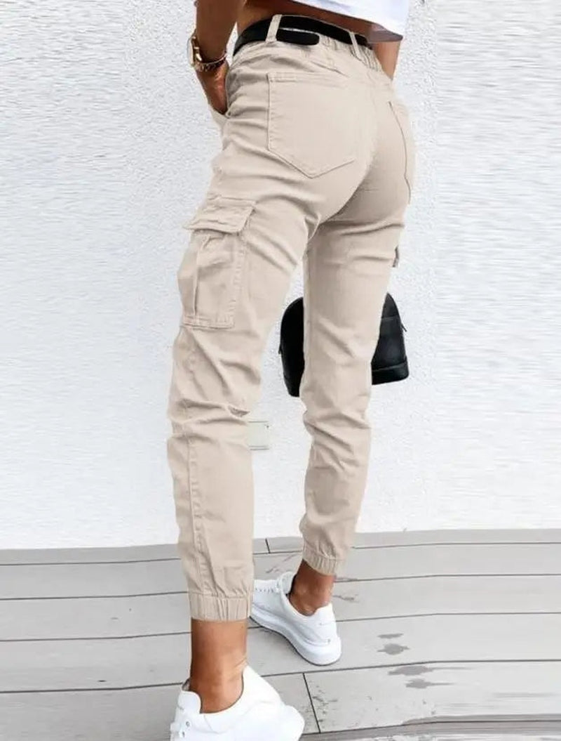 Trendoire-Broeken-Fleur - modieuze cargo broek