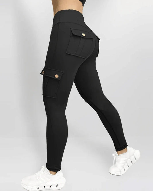 Trendoire-Broeken-Hebe - stretch cargo legging