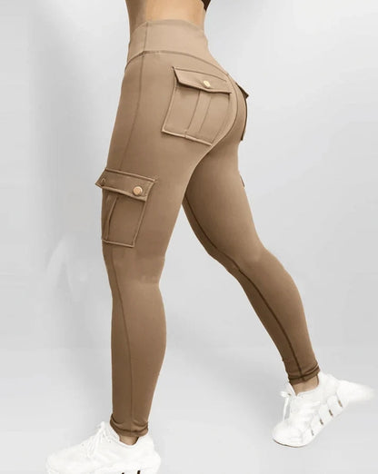 Trendoire-Broeken-Hebe - stretch cargo legging