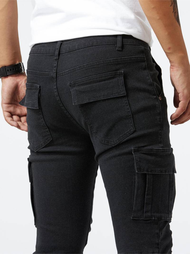 Trendoire-Broeken-Mathias - stretch cargo jeans