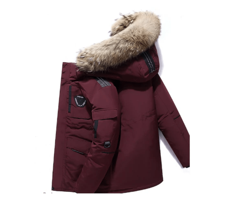 Trendoire-Jassen-Bryan - luxe winterjas met warme bontkraag