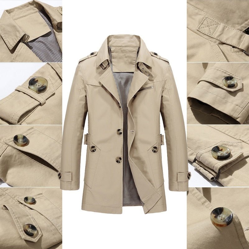 Trendoire-Jassen-Dylan - stijlvolle trenchcoat