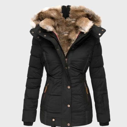 Trendoire-Jassen-Laurine - luxe winterjas met bontvoering