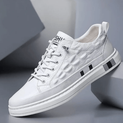 Trendoire-Schoenen-Luxe stijlvolle sneakers van zacht leer