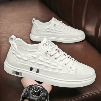 Trendoire-Schoenen-Luxe stijlvolle sneakers van zacht leer