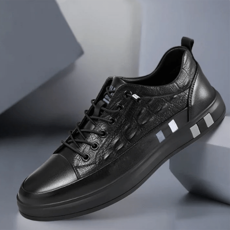 Trendoire-Schoenen-Luxe stijlvolle sneakers van zacht leer