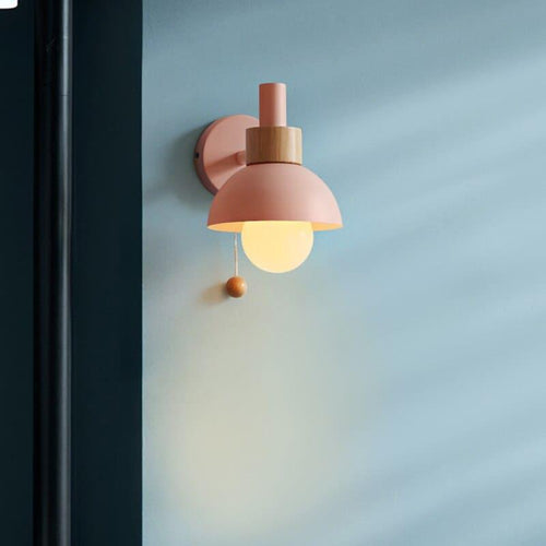 Colorful Design Aluminum Wall Light - Warm Light for Bedroom and Living Room