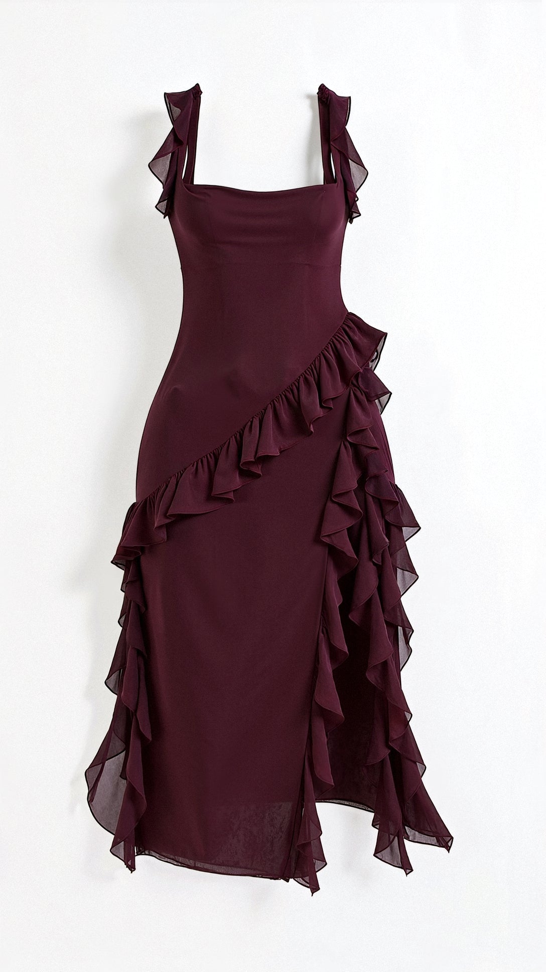 Variant image for Elegant Maxikleed Met Ruches-13