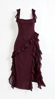 Variant image for Elegant Maxikleed Met Ruches-13