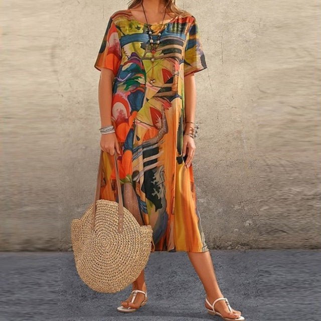Luchtige Casual Zomerjurk Voor Elke Gelegenheid-3