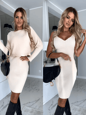 Elegante Trui en Jurk Set-4
