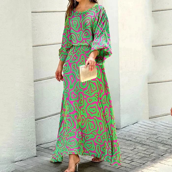 Variant image for Elegante Maxi Jurk met Vloeiende Pasvorm-26