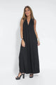 Luchtige Maxi Jurk Met V-hals