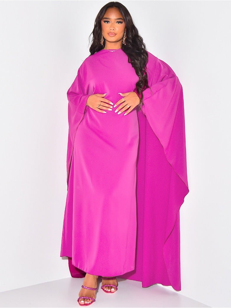 Variant image for Elegante Maxikleed met Vloeiende Cape-21