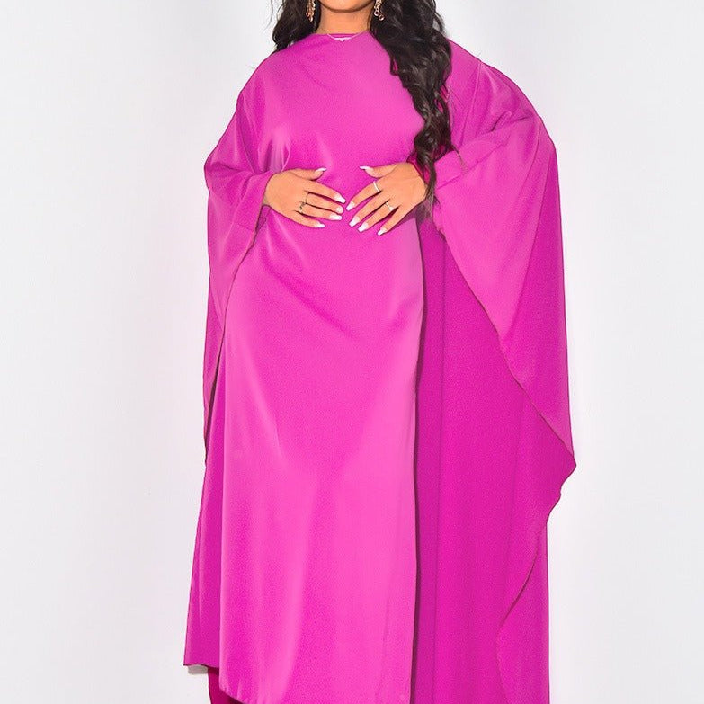 Variant image for Elegante Maxikleed met Vloeiende Cape-21