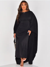 Variant image for Elegante Maxikleed met Vloeiende Cape-6