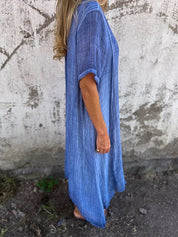 Luchtige Midi Jurk met Losse Fit-4