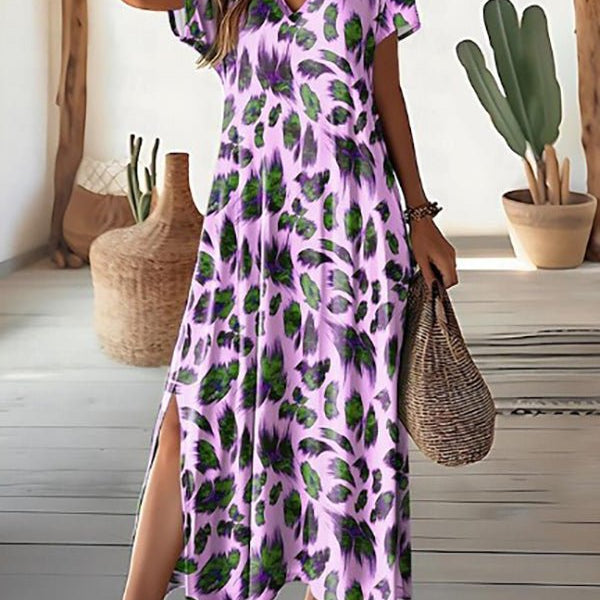 Variant image for Luchtige Maxi Jurk Met Print Zomer-6