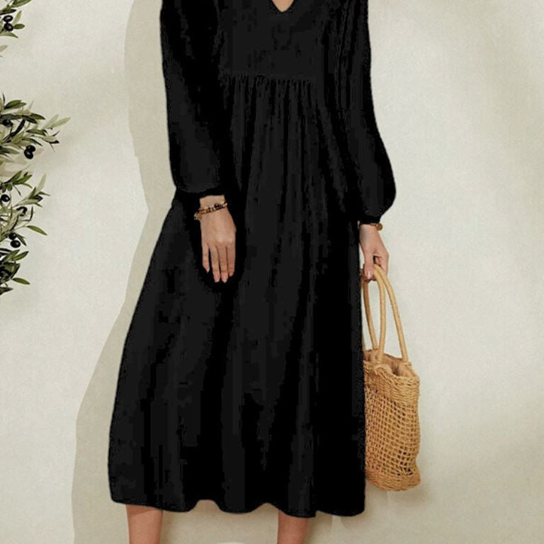 Variant image for Lichte Midi Jurk met Elegante Pasvorm-7