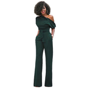 Variant image for Elegante Jumpsuit Zwart met Slank Silhouet-9