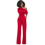 Variant image for Elegante Jumpsuit Zwart met Slank Silhouet-16